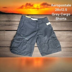 Aeropostale, Size 28x12.5, Grey, Cargo Shorts. F13